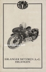 Ermag Motorrad Prospekt  Typ U 500 4 Seiten  1928 ermag-p28
