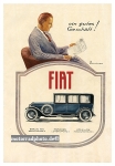 Fiat Automobil Plakat Entwurf 1925 fia-po01