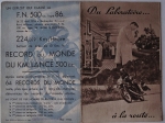 FN Motorrad Prospekt M86 Rennmaschine 1934