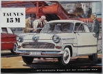 Ford Taunus 15M Brochure 8 Sides 1957   fod-op57