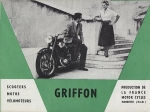 Griffon Motorrad Prospekt  8 Seiten  1958 gri-p58