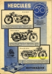 Hercules Motorrad Prospektblatt + Preisliste   1936  her-p36