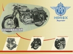 Horex Motorrad Plakat Imperator 1954        ho-po01