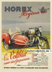 Horex Motorrad Plakat Regina 400 1953        ho-po03
