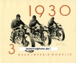 Imperia Motorrad Prospekt 12 Seiten 1930 imp-p30