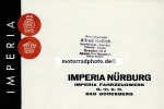 Imperia Motorcycle Brochure 4 Sides 1934  imp-p34