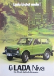 Lada Niva Offroad Brochure 6 Pages 1984  lad-op84