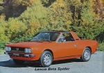 Lancia Beta Spider Automobil Prospekt 3.1977 lan-op006
