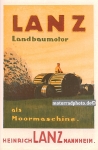 Lanz Mannheim Tractor Poster Layout 1917 la-po01-17
