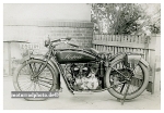 Mabeco Motorrad Poster um 1926  ma-po11