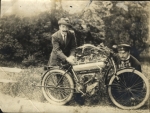Magnat Debon Motorrad Foto Typ 4 H.P. um 1910 md-f03
