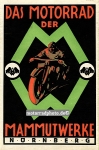 Mammut Motorrad Plakat  ca. 1926    mam-po01