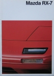 Mazda Automobil Prospekt Typ RX-7 2.1989   maz-aop891