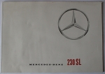 Mercedes Benz Prospekt 230 SL  30 Seiten  1965  mb-230/1.65