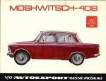 Moskvitch Automobil Prospekt Typ 408  1966   mosk-op66