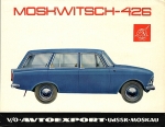 Moskvitch Automobil Prospekt Typ 426  1965   mosk-op65