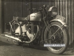 Norton Motorrad Foto Typ E.S. 2  490ccm ohv um 1934  no-f16