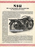 NSU Motorrad Prospektblatt 2 Seiten  1929 nsu-p29-6