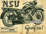 NSU Motorrad Prospekt 8 Seiten 1930 nsu-p30-4