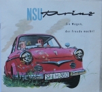 NSU Automobil Prospekt Typ Prinz 1959  Nsu-aop591