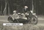 Ostner Dresden Motorrad Foto SS 50 MAG-Motor um  1930  od-f06