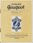 Peugeot Motorrad + Fahrrad Prospekt 16 Seiten 1926 peu-p264