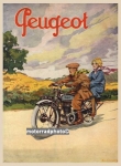 Peugeot Motorrad Plakat Entwurf  1926 peu-po04