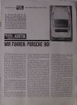 Porsche 901 Fahrbericht Auto Motor Sport 8/1964   por-Fb64