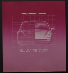 Porsche Prospekt  Typ 911 SC Turbo 32 Seiten  1980   por-op80