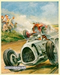 Automobil Renn Plakat  Entwurf 1934  ren-po02