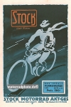 Stock Motorrad Plakat Entwurf 1925  sto-po02