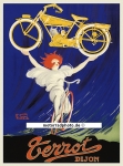 Terrot Motorrad Plakat Entwurf  um 1925   ter-po05