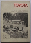 Toyota Landcruiser Händler Mappe 1973 48 Seiten   Toyo-LC-HM-76D