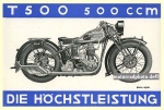 Triumph TWN Motorrad Plakat TM 500       twn-po02-33
