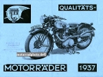 UT Motorrad Prospekt 8 Seiten  1937 ut-p37