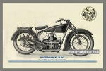 Victoria Motorrad Plakat  K.R. VI um 1926   vic-po03