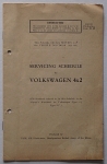Volkswagen Servicing Schedule Type 11/51  11.1954  vw-sal54