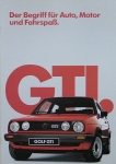 VW Golf II GTI Prospekt  1.1985 vw-gop85