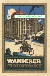 Wanderer Motorrad Plakat  Motiv 1910  wa-po05