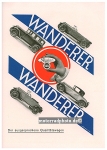 Wanderer Automobil Plakat Entwurf 1929 wa-po03